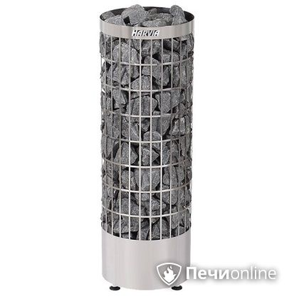 Электрокаменка для сауны Harvia Cilindro PC110E нержавейка выносной пульт, 10 кВт в Звенигороде